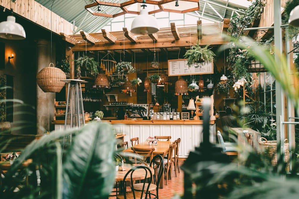 Zona de cafetería para acompañantes